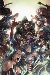 dante, dr doom, felicia, spiderman, tron bonne