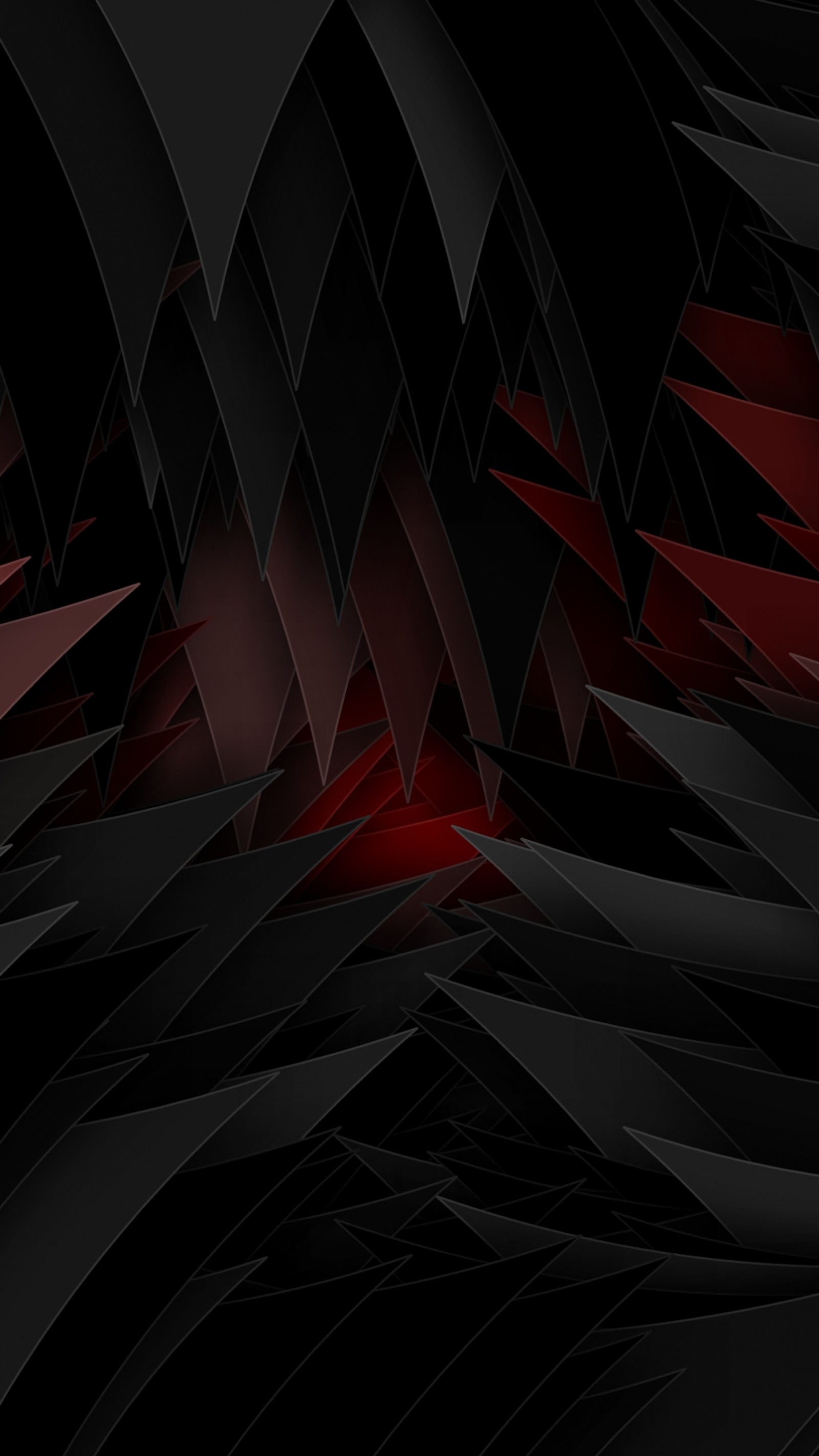 Abstract black and red background with a red light (3d, beauty, black, red, s7)