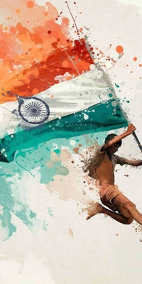 hielo, independent india, india, bandera india, instinto