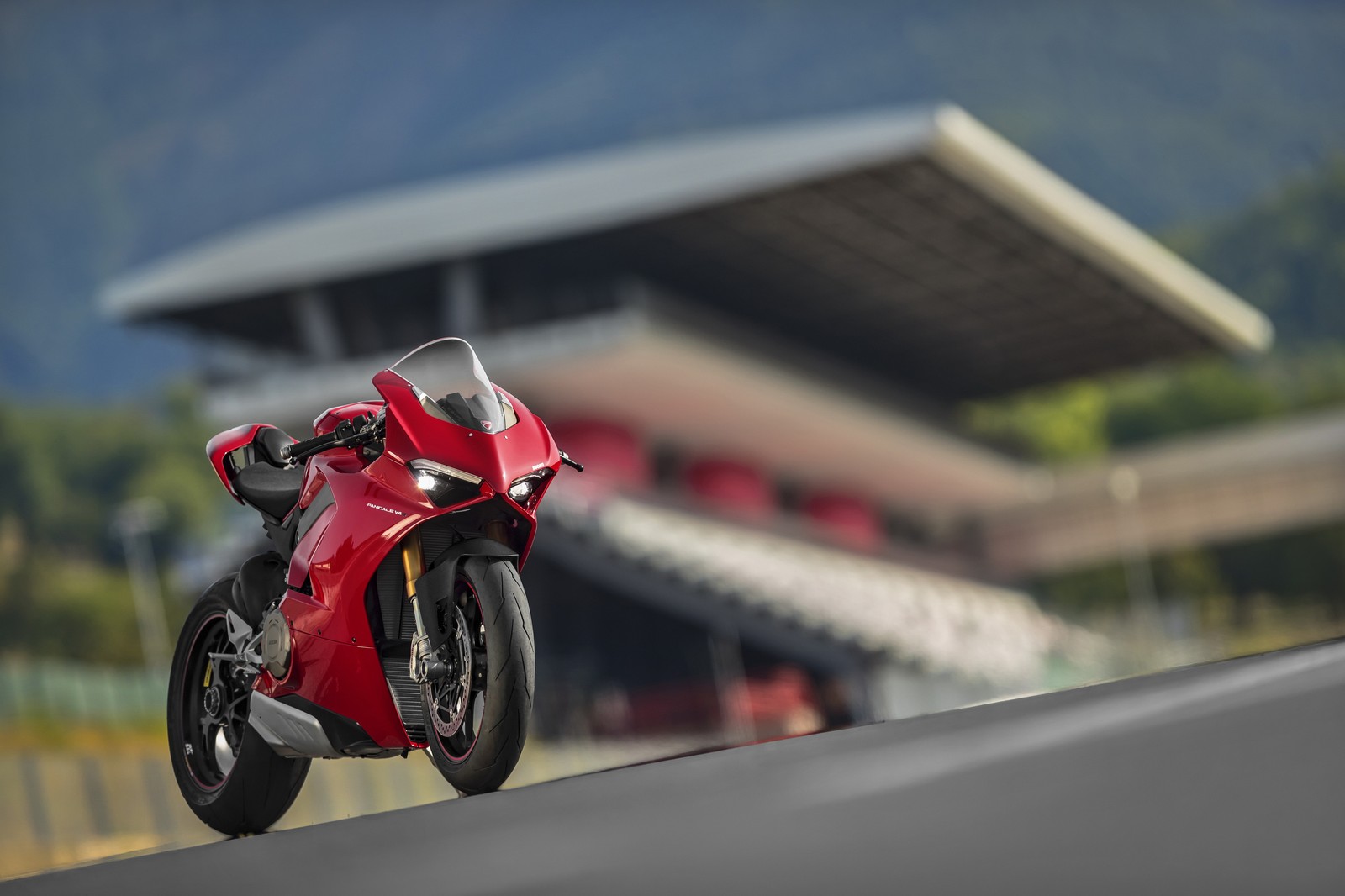 Lade ducati 1299, motorad, ducati, v4 motor, superbike rennen Hintergrund herunter