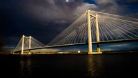 cable stayed bridge, suspension bridge, bridge, beam bridge, extradosed bridge wallpaper