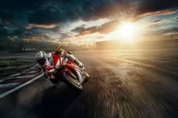 motorcycle, honda motor company, motorcycle racing, motorcycling, superbike racing wallpaper